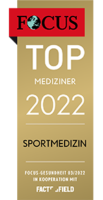 2022 Focus Siegel Top Mediziner Sportmedizin