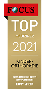 2021 Focus Siegel Top Mediziner Kinderorthopädie