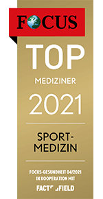 2021 Focus Siegel Top Mediziner Sportmedizin