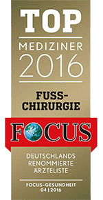 Focus - Top Mediziner 2016 - Fußchirurgie