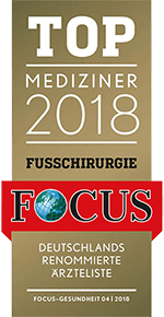 Focus - Top Mediziner 2018 - Fußchirurgie
