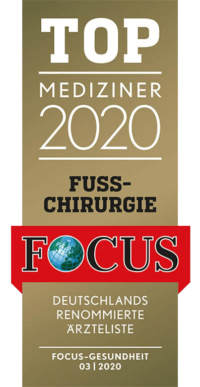 Focus - Top Mediziner 2020 - Fußchirurgie