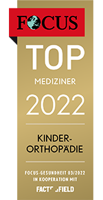 2022 Focus Siegel Top Mediziner Kinderorthopädie
