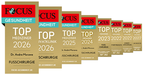 Focus Gesundheit: Top Mediziner Auszeichnungen